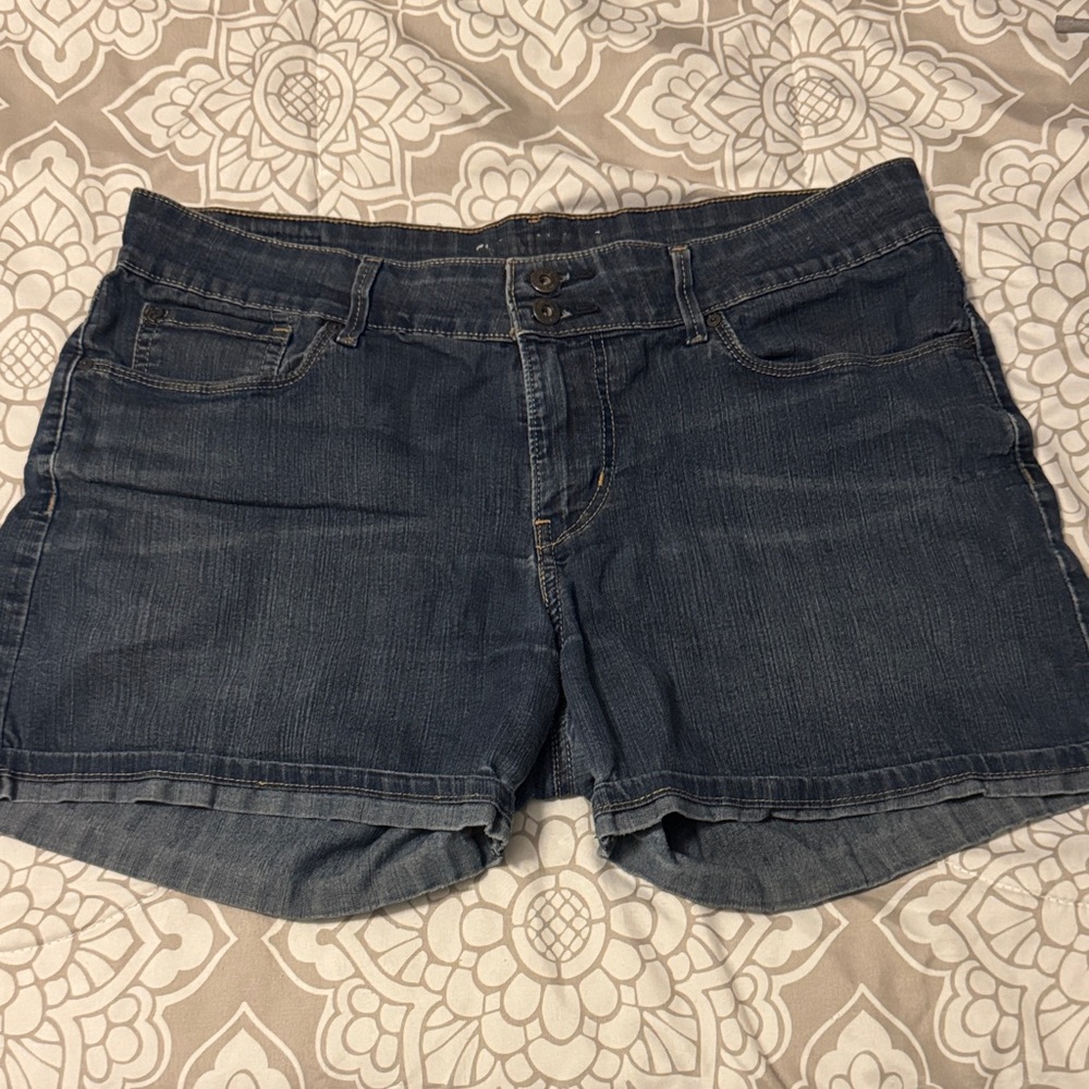 Denizen from Levi's Dark Blue Jean Shorts